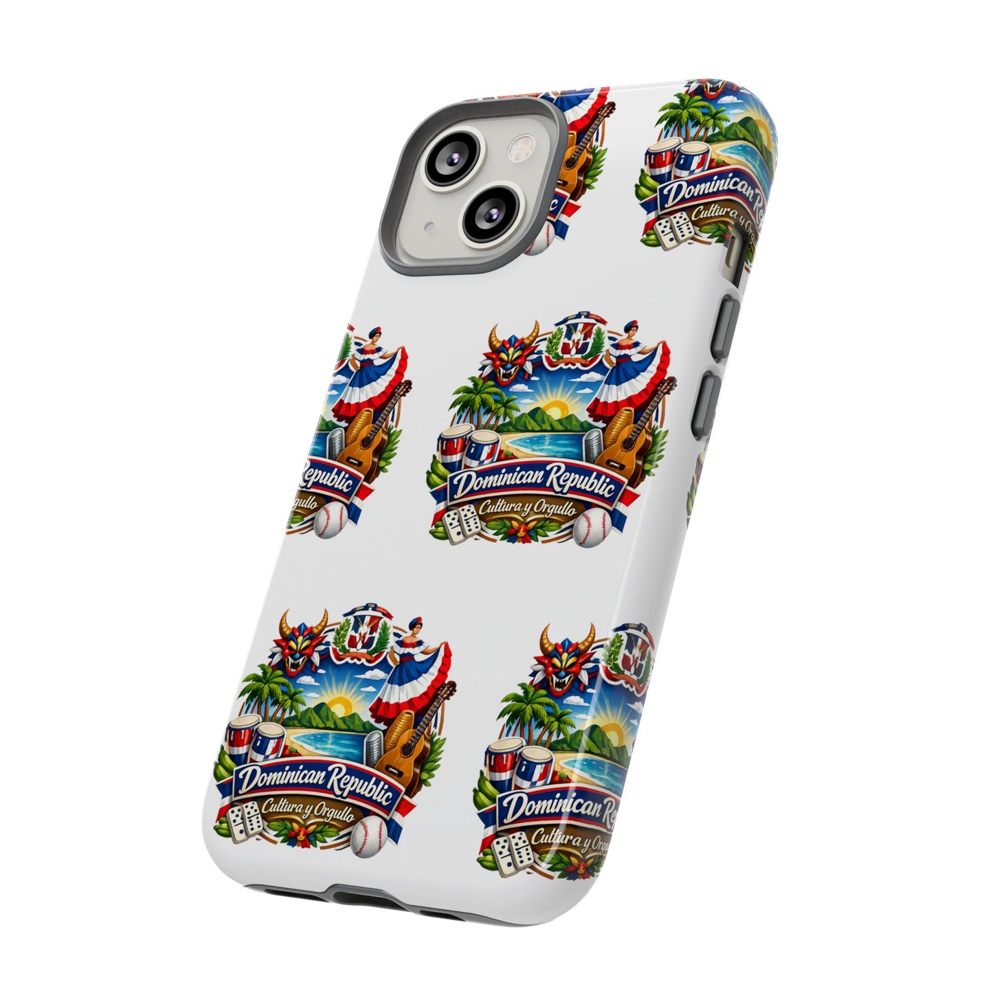 Dominican Republic Tropical Patriot Travel iPhone Cover