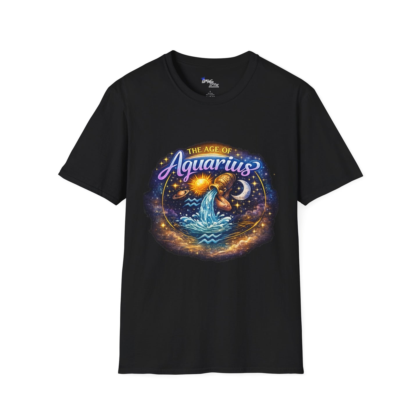 The Age of Aquarius Celestial Water-Bearer Tee