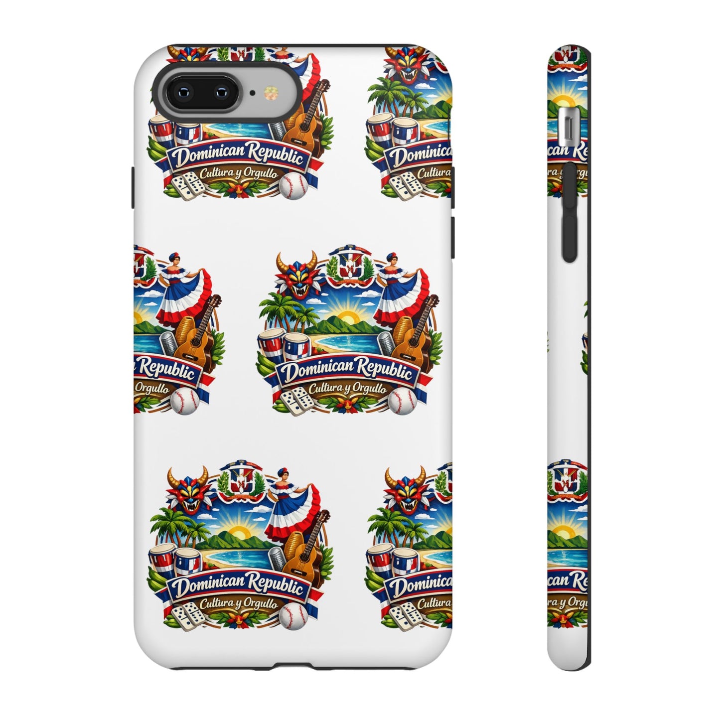 Dominican Republic Tropical Patriot Travel iPhone Cover