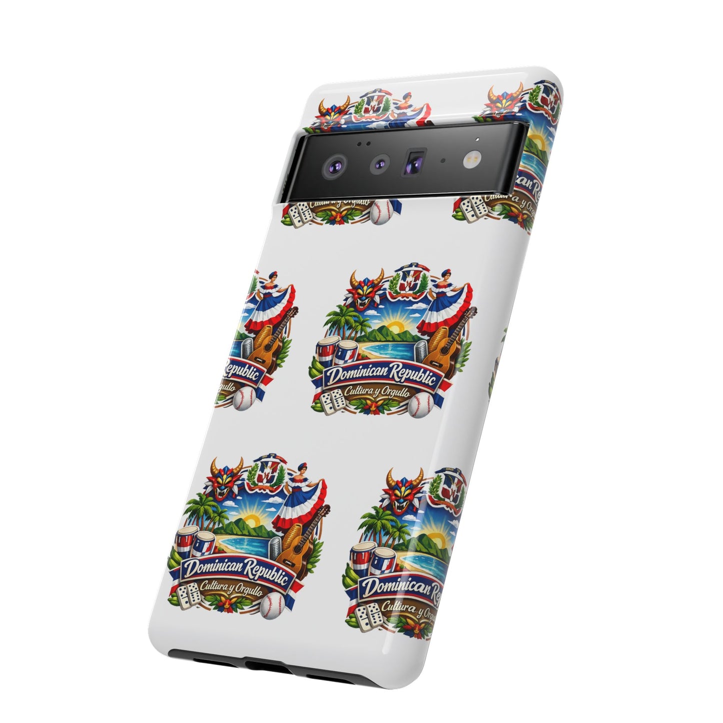 Dominican Republic Tropical Patriot Travel iPhone Cover