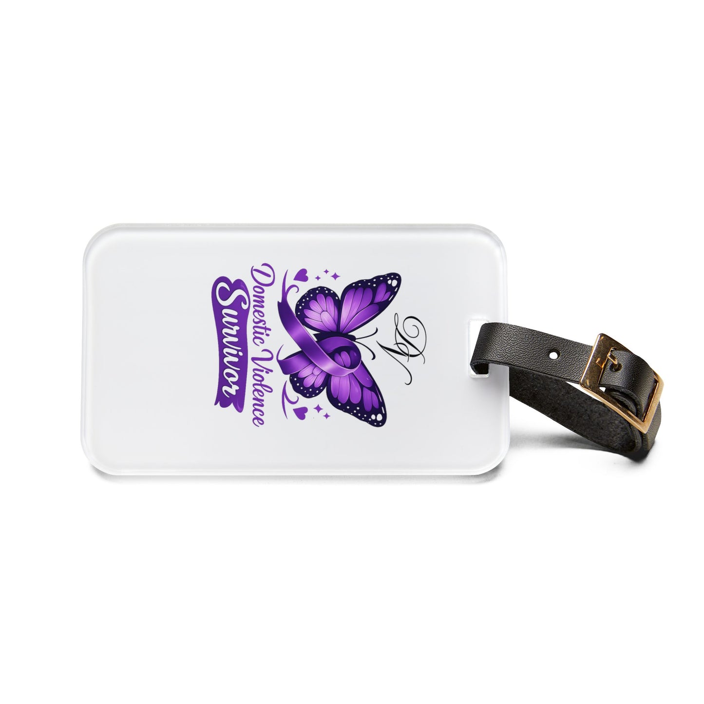 Domestic Violence Survivor Luggage Tag