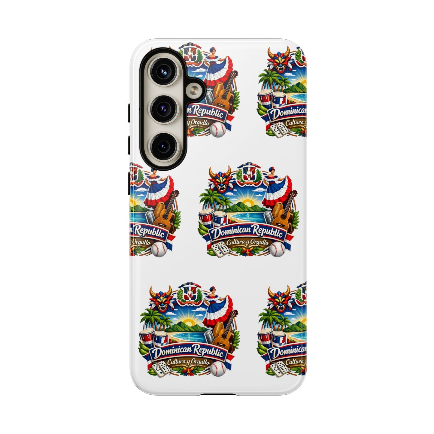 Dominican Republic Tropical Patriot Travel iPhone Cover