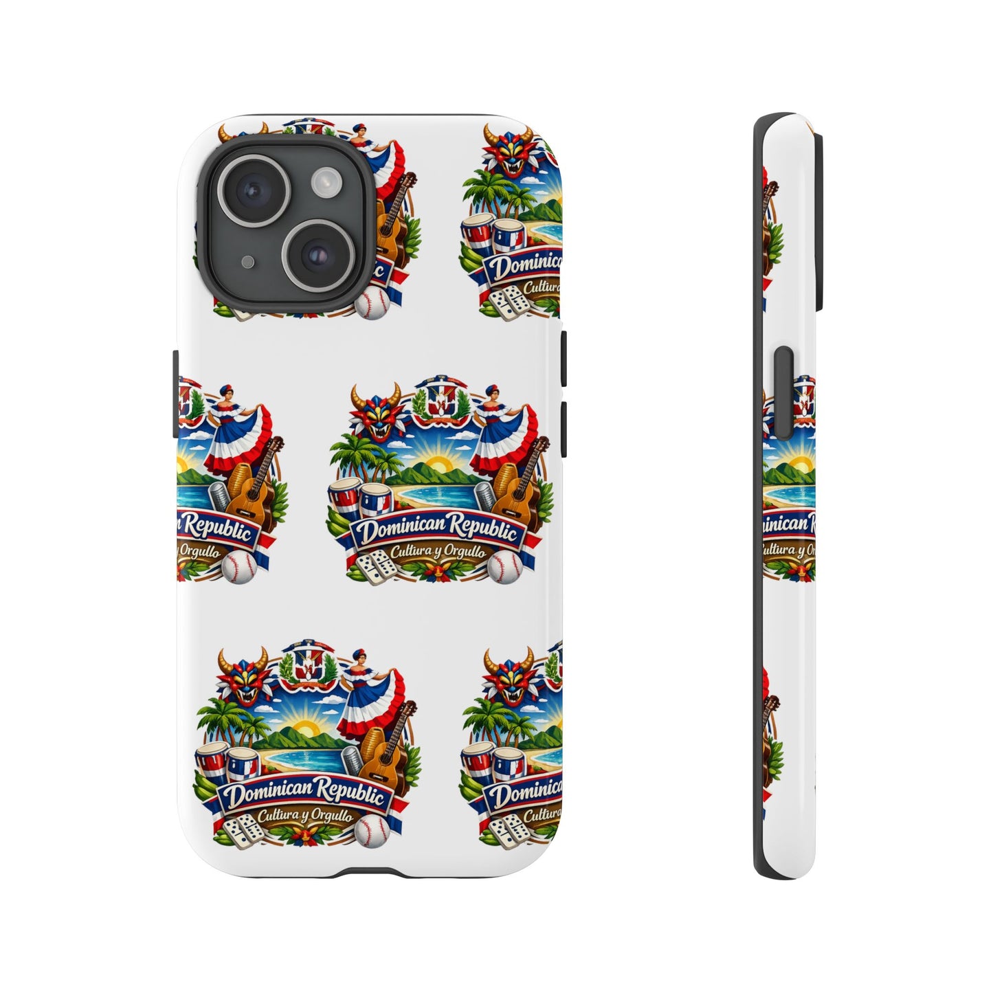 Dominican Republic Tropical Patriot Travel iPhone Cover
