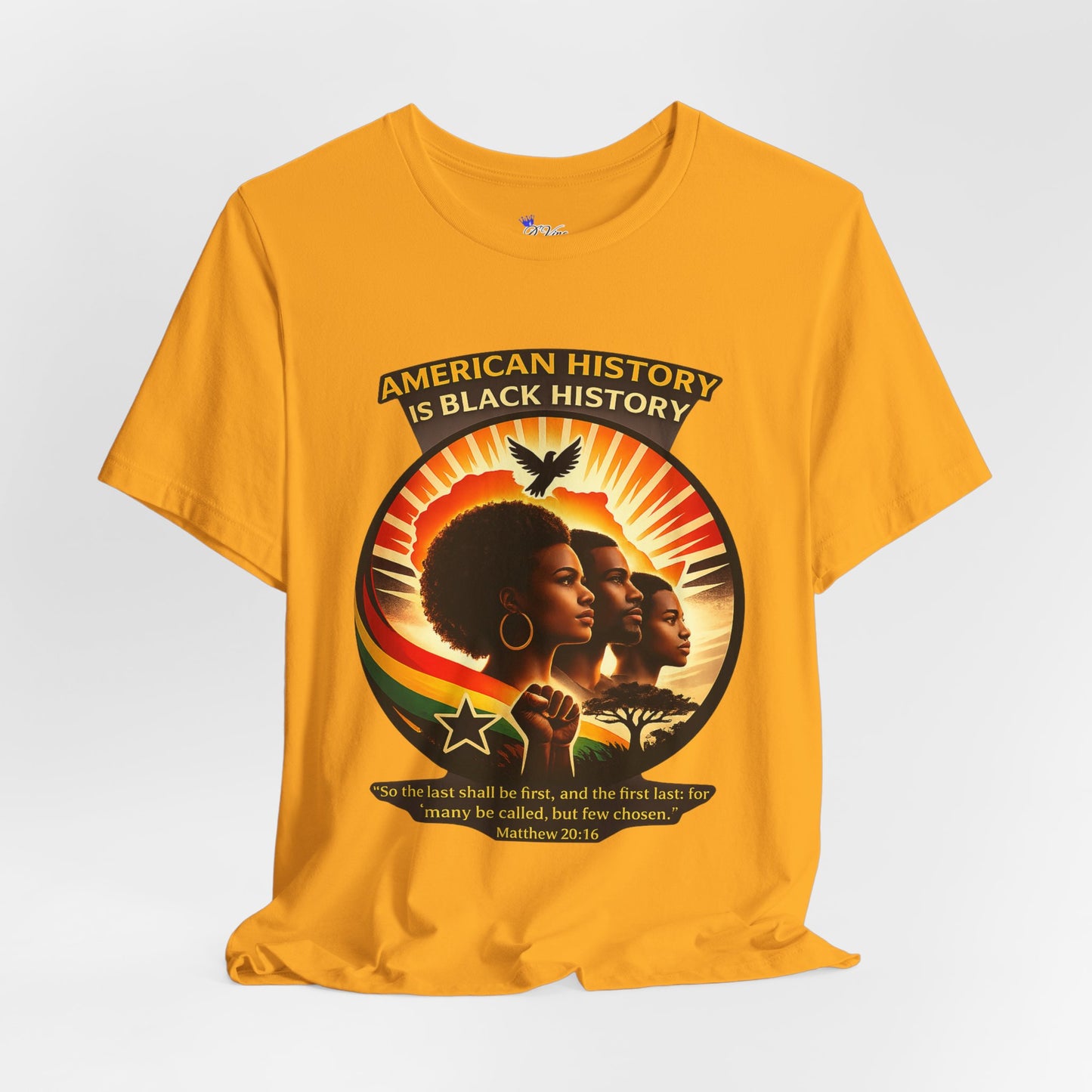 History Tee — "American History Is Black History" Graphic T-Shirt
