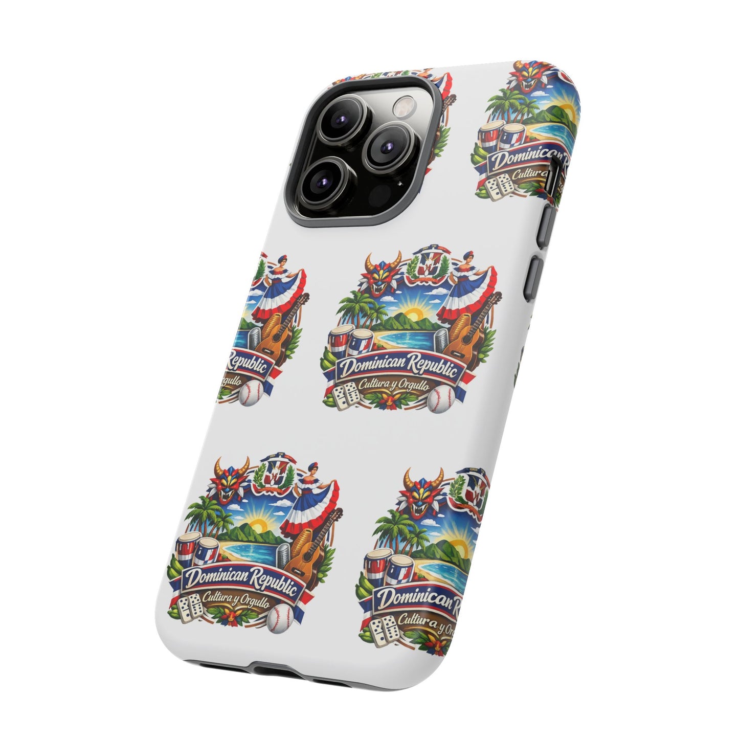Dominican Republic Tropical Patriot Travel iPhone Cover