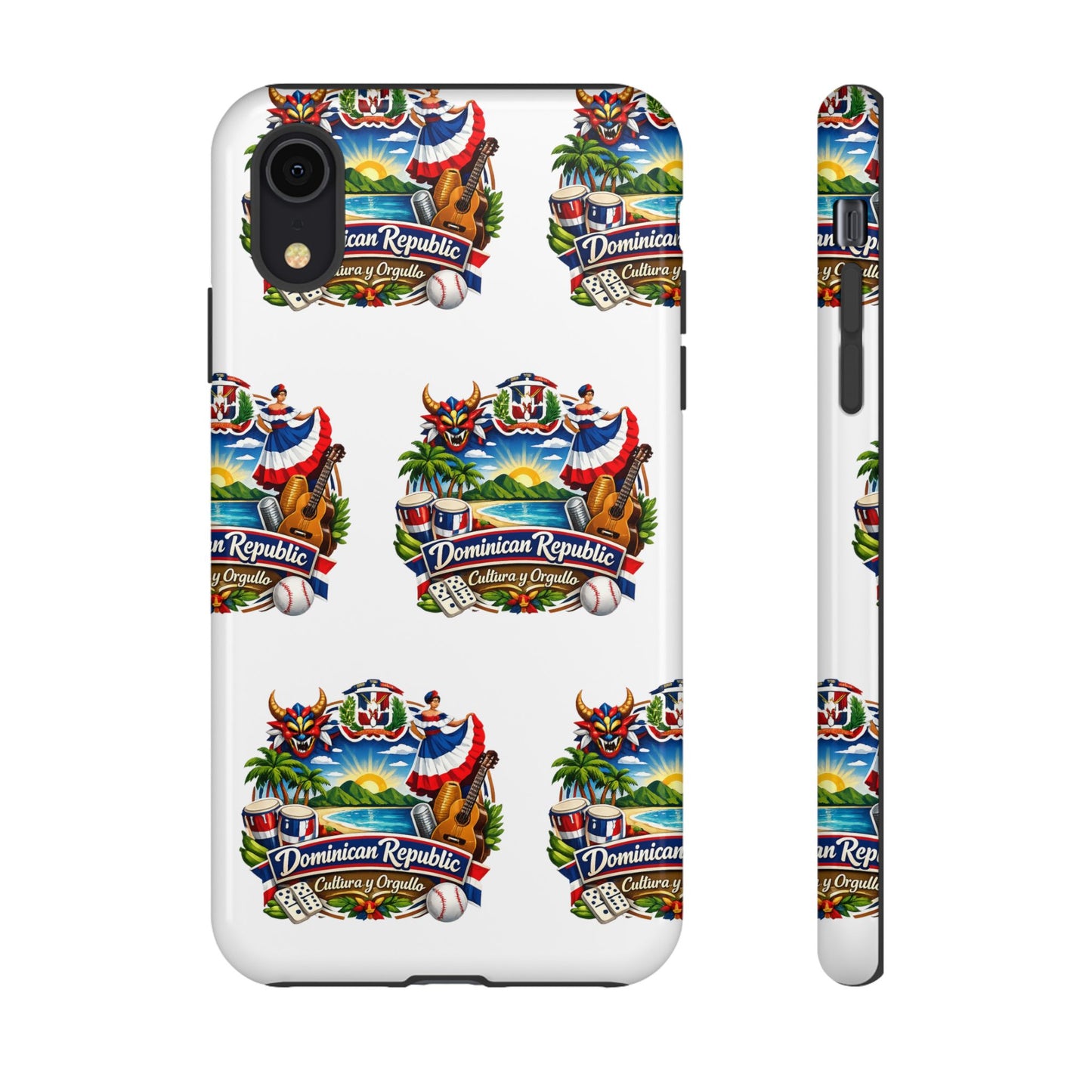 Dominican Republic Tropical Patriot Travel iPhone Cover