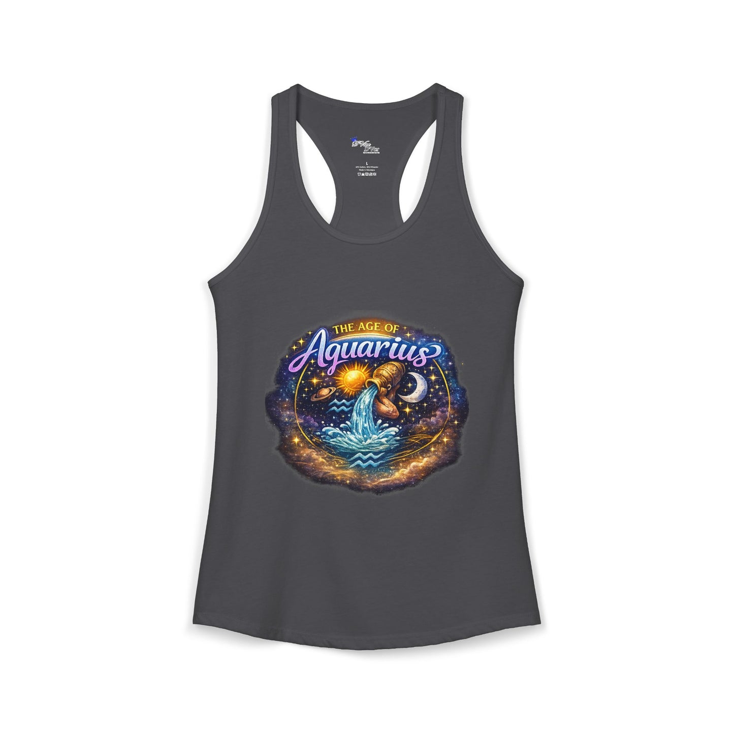 Womens Age of aqaurius Racerback Tank