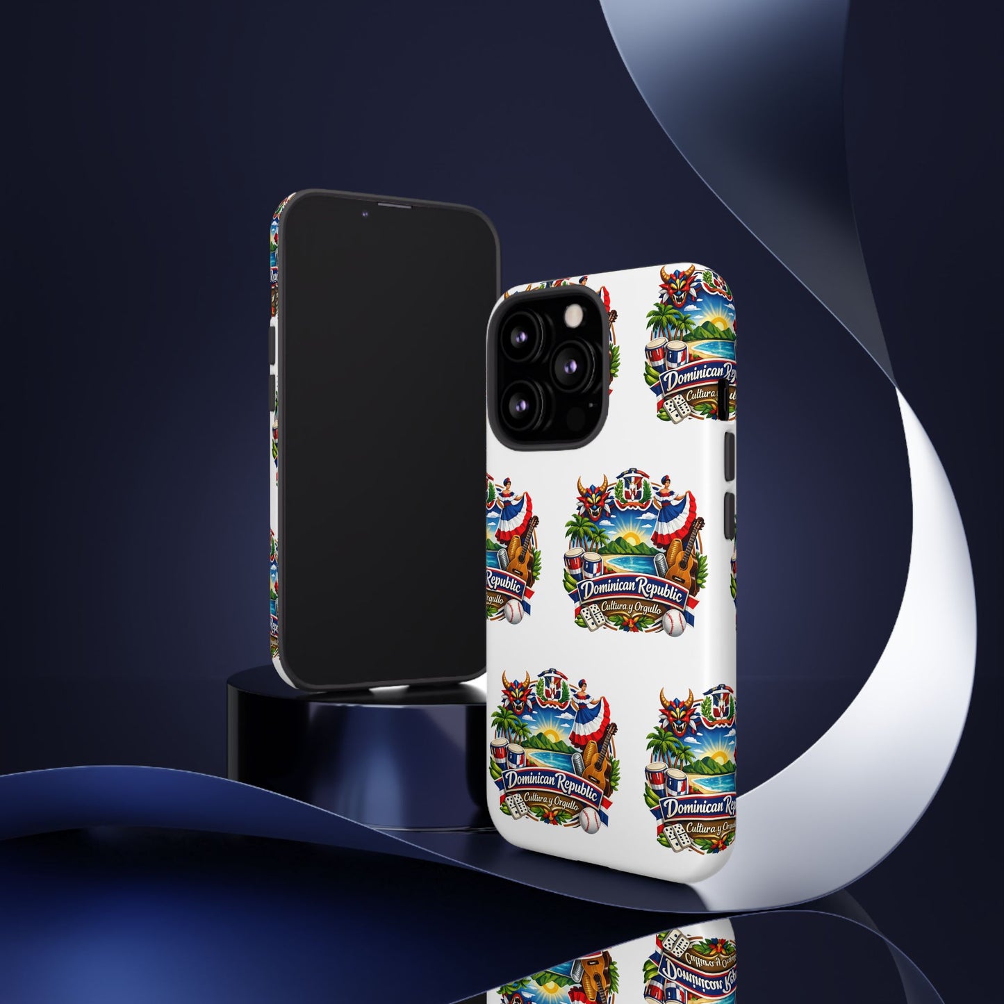 Dominican Republic Tropical Patriot Travel iPhone Cover