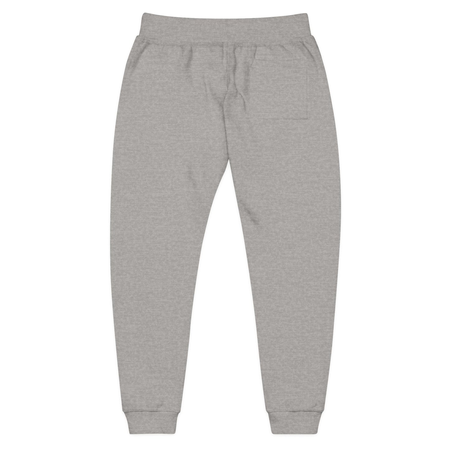 Embroidered Monogram Fleece Sweatpants — Cozy Coral Joggers