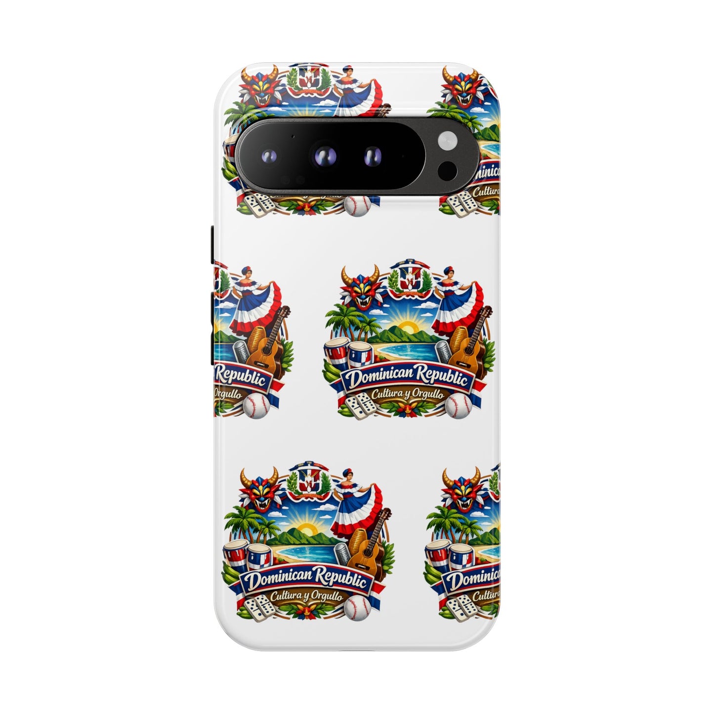 Dominican Republic Tropical Patriot Travel iPhone Cover