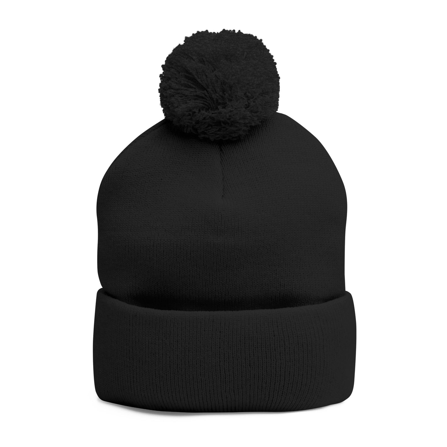 DVine Dvor Embroidered Pom-Pom Beanie