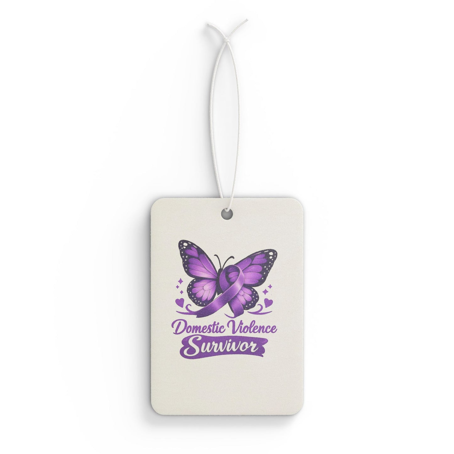 Purple Butterfly “Domestic Violence Survivor” Scented Air Freshener
