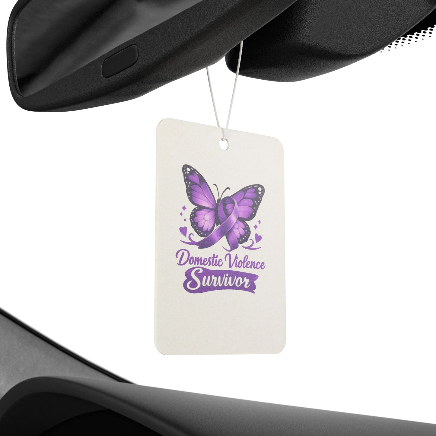 Purple Butterfly “Domestic Violence Survivor” Scented Air Freshener