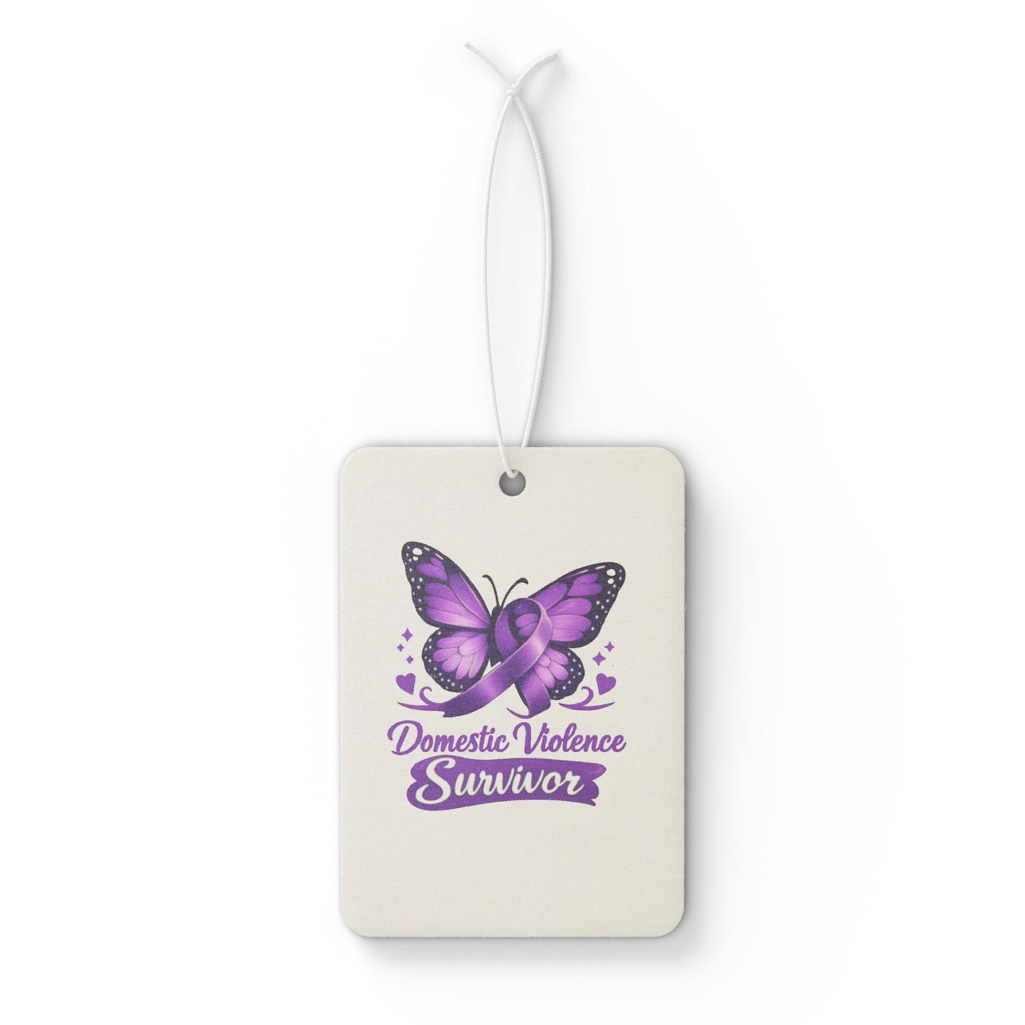 Purple Butterfly “Domestic Violence Survivor” Scented Air Freshener