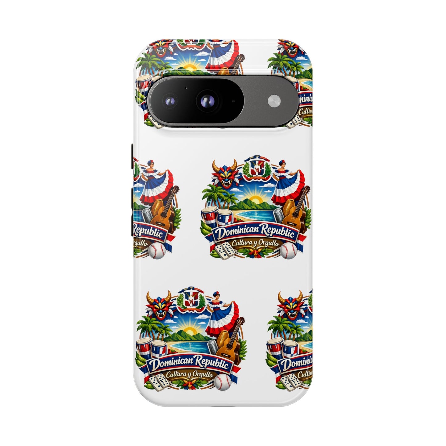 Dominican Republic Tropical Patriot Travel iPhone Cover