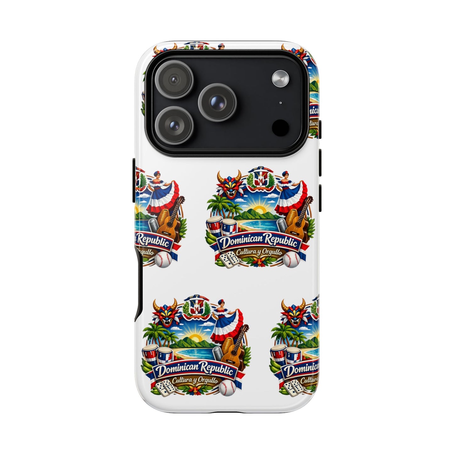 Dominican Republic Tropical Patriot Travel iPhone Cover