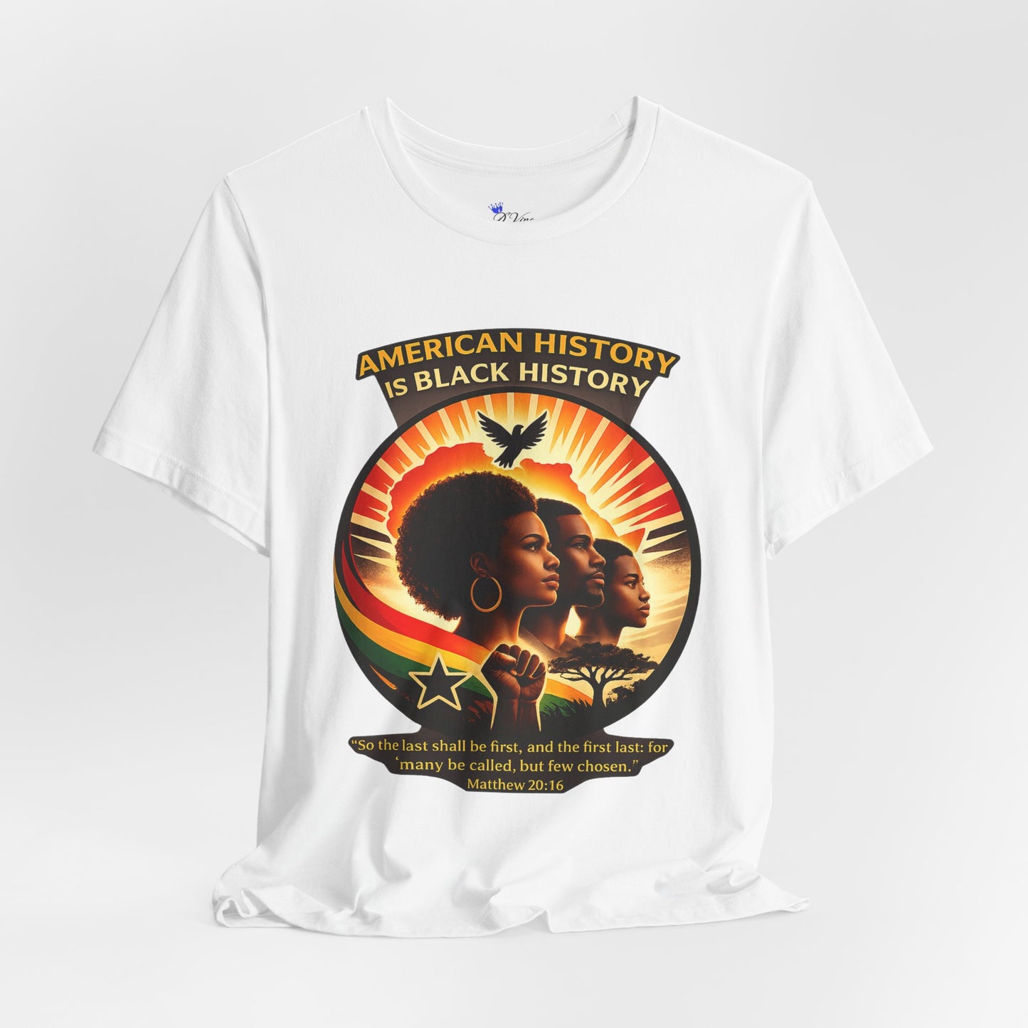 History Tee — "American History Is Black History" Graphic T-Shirt