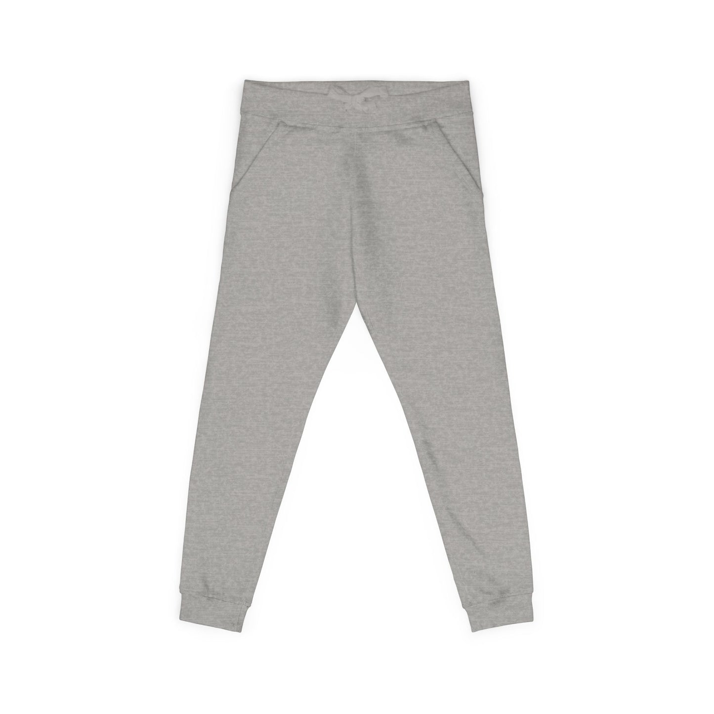 Embroidered Monogram Fleece Sweatpants — Cozy Coral Joggers