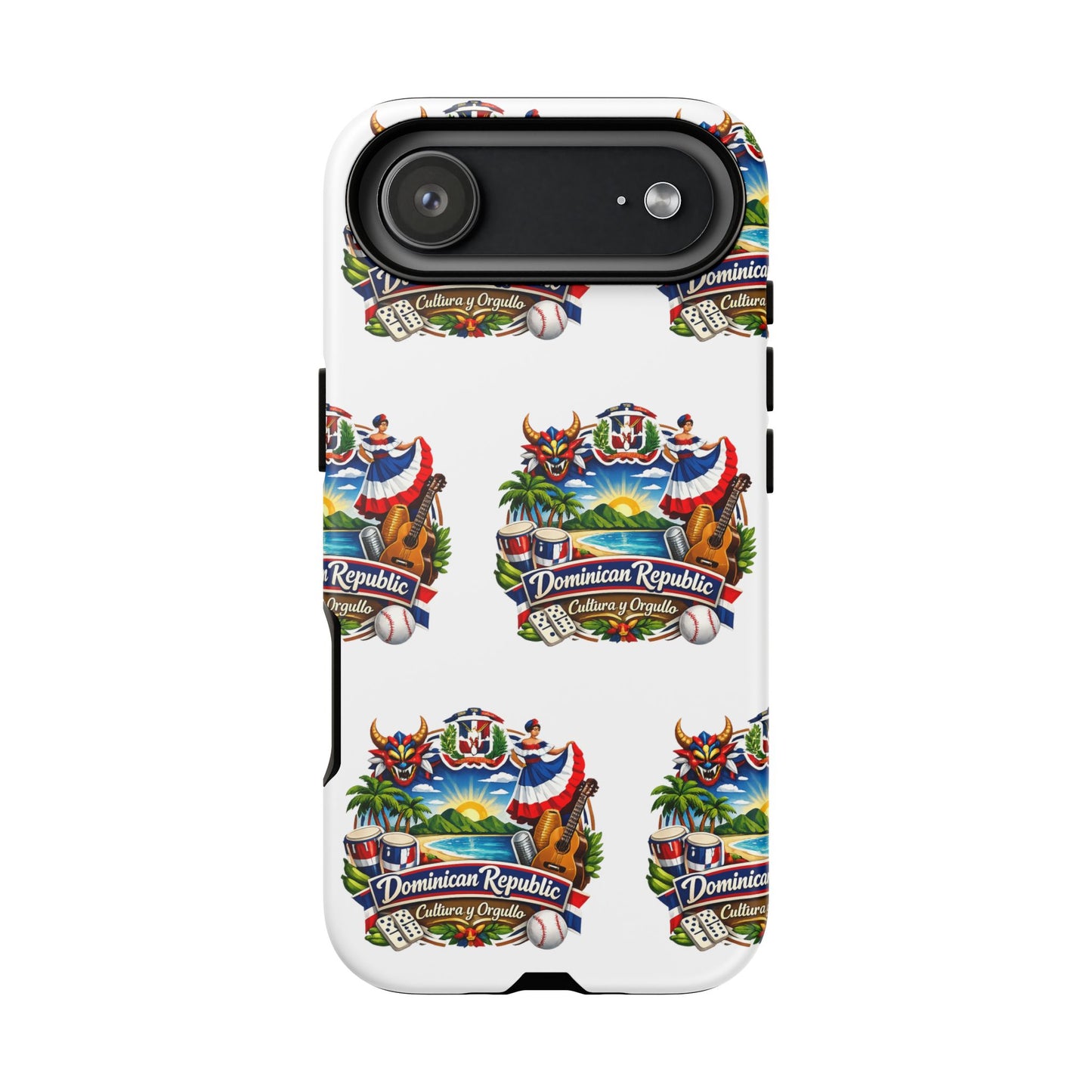 Dominican Republic Tropical Patriot Travel iPhone Cover