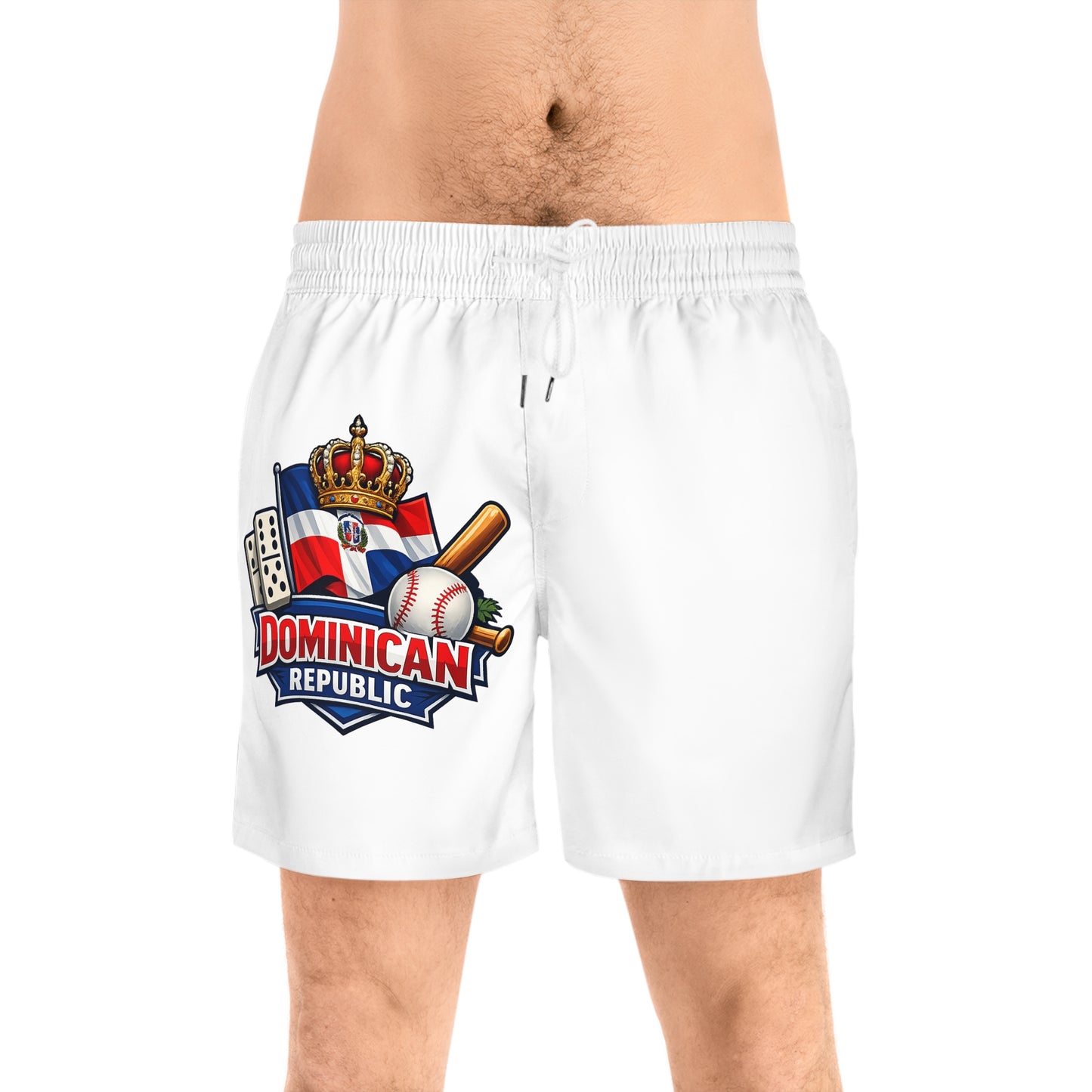 Dominican Republic Crest Swim Shorts