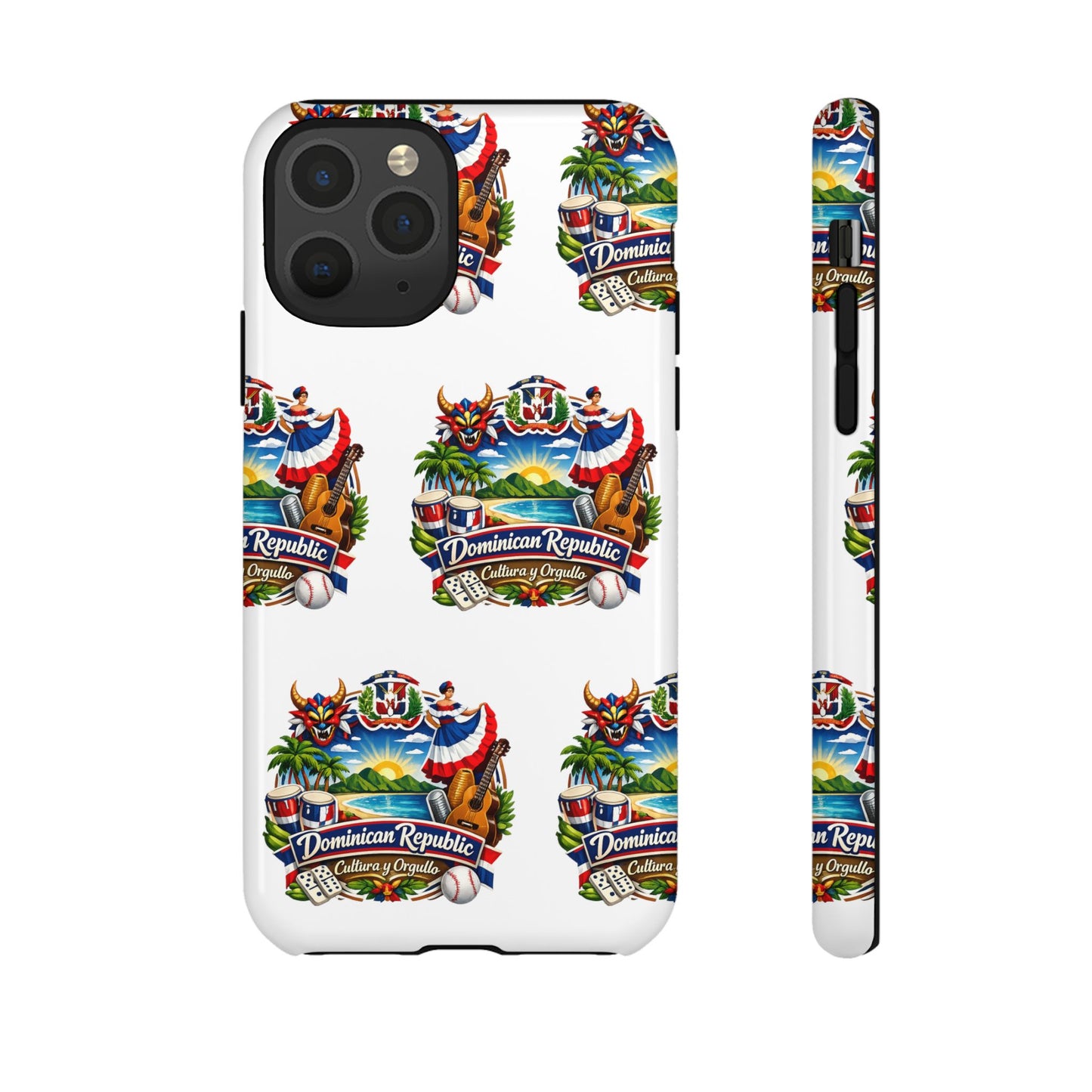 Dominican Republic Tropical Patriot Travel iPhone Cover