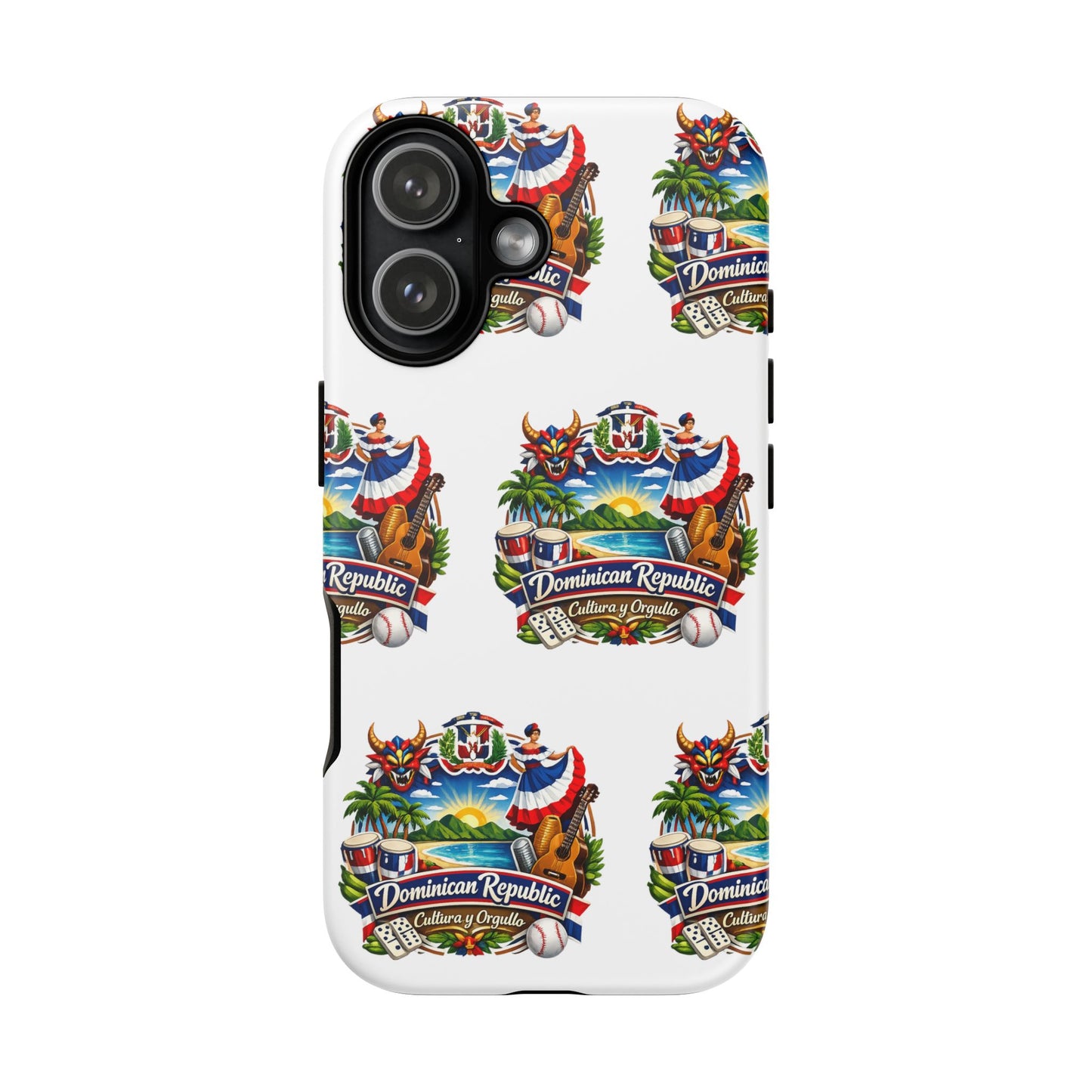 Dominican Republic Tropical Patriot Travel iPhone Cover