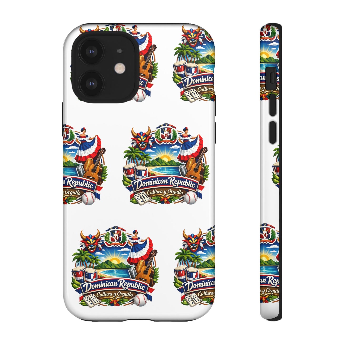 Dominican Republic Tropical Patriot Travel iPhone Cover