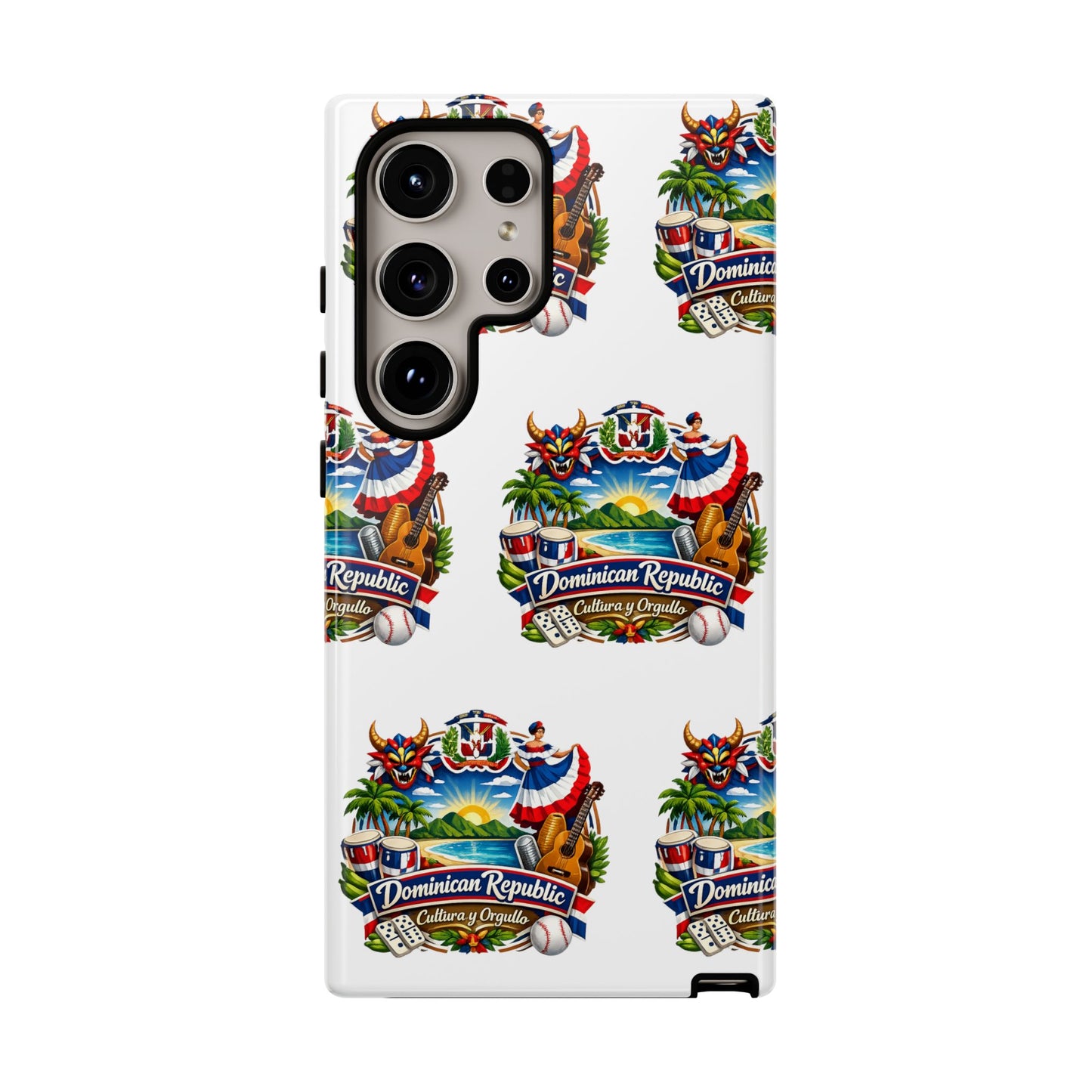 Dominican Republic Tropical Patriot Travel iPhone Cover
