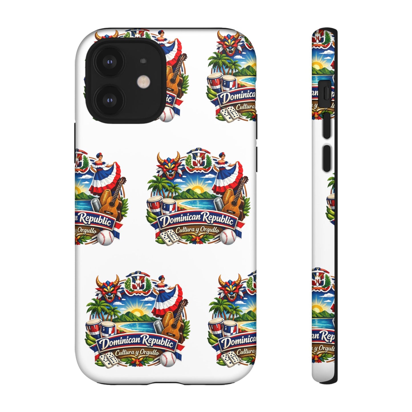 Dominican Republic Tropical Patriot Travel iPhone Cover