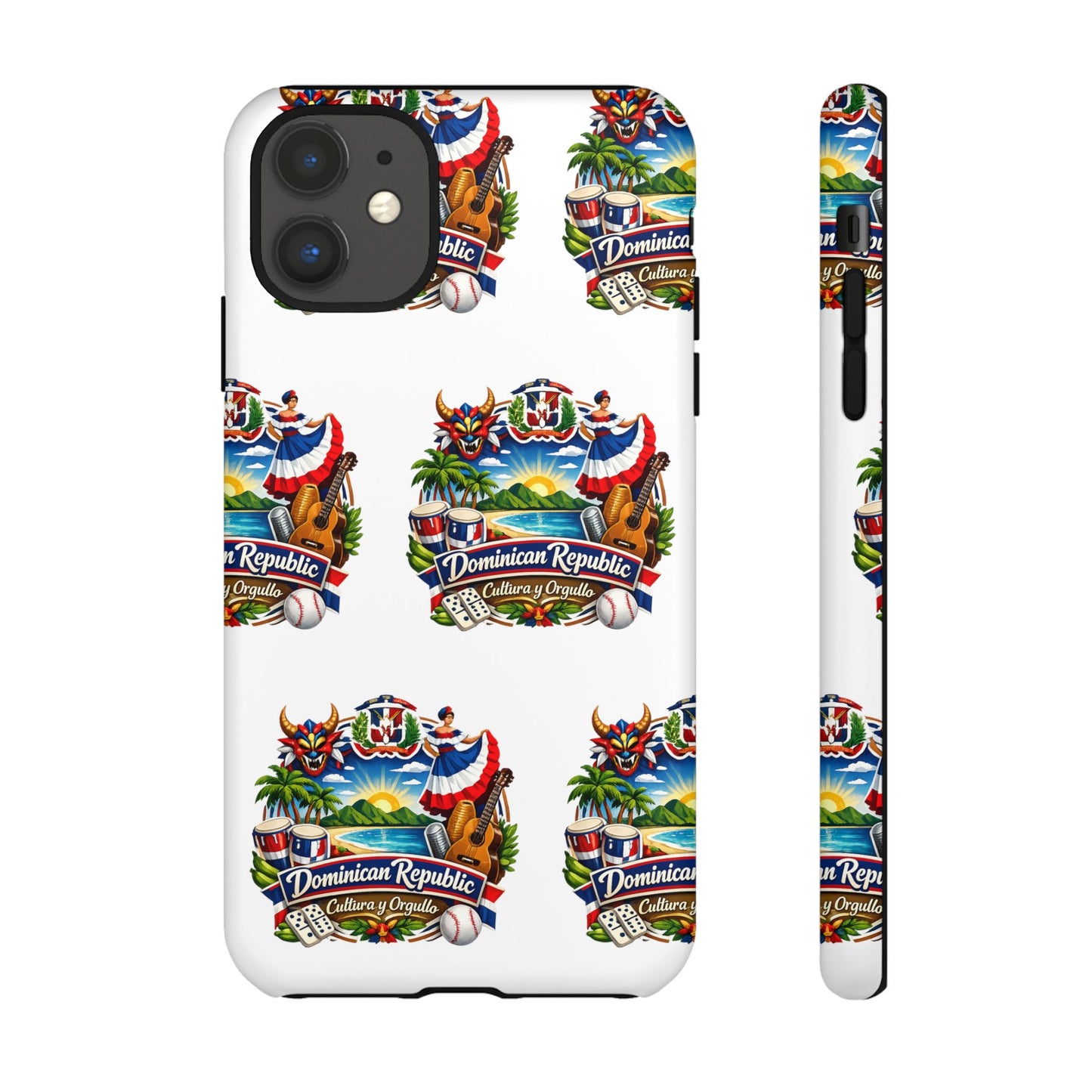 Dominican Republic Tropical Patriot Travel iPhone Cover
