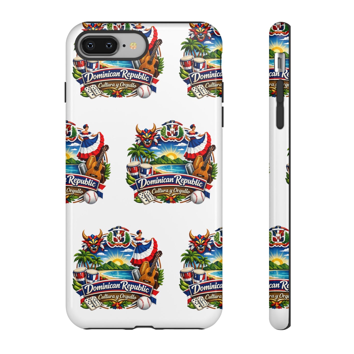Dominican Republic Tropical Patriot Travel iPhone Cover