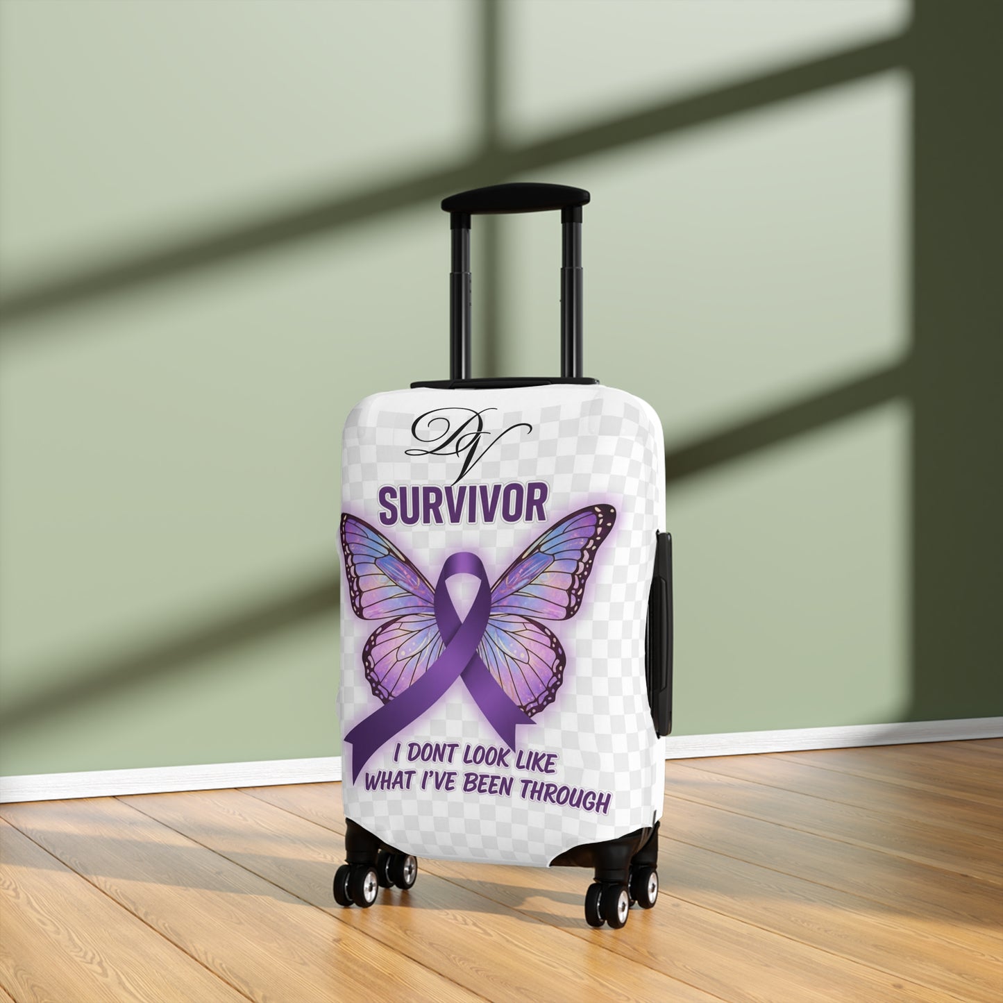Survivor Luggage Cover I Don’t Look Like What I’ve Been Through