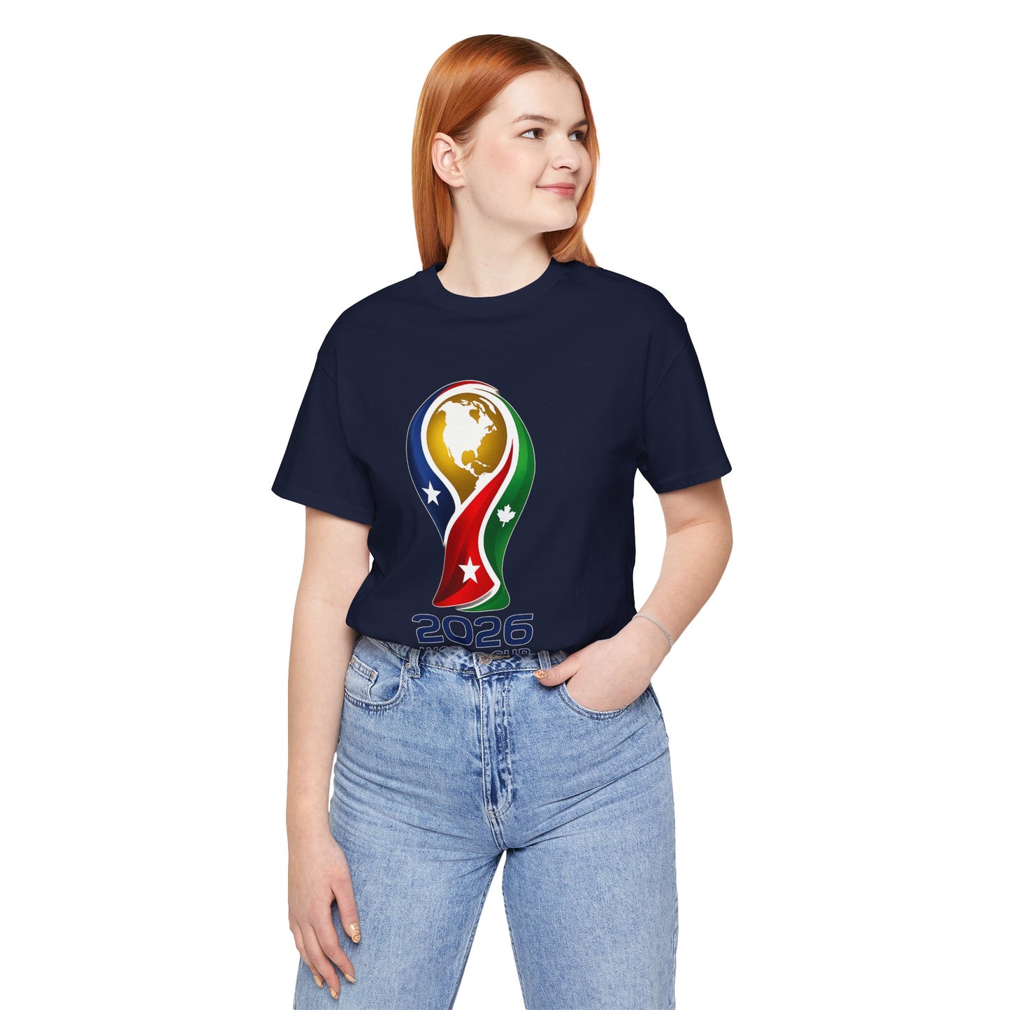 2026 World Cup Logo T‑Shirt – USA / Canada / Mexico Soccer Tee