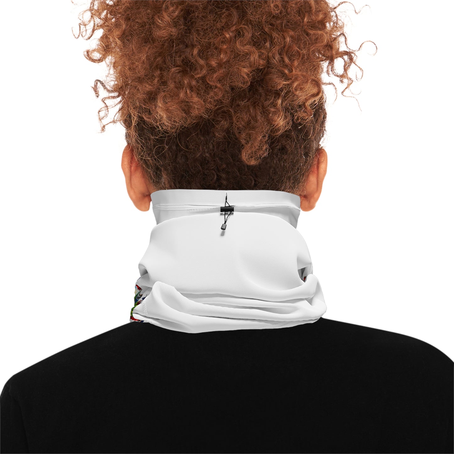 Dominican Republic Winter Neck Gaiter with Drawstring
