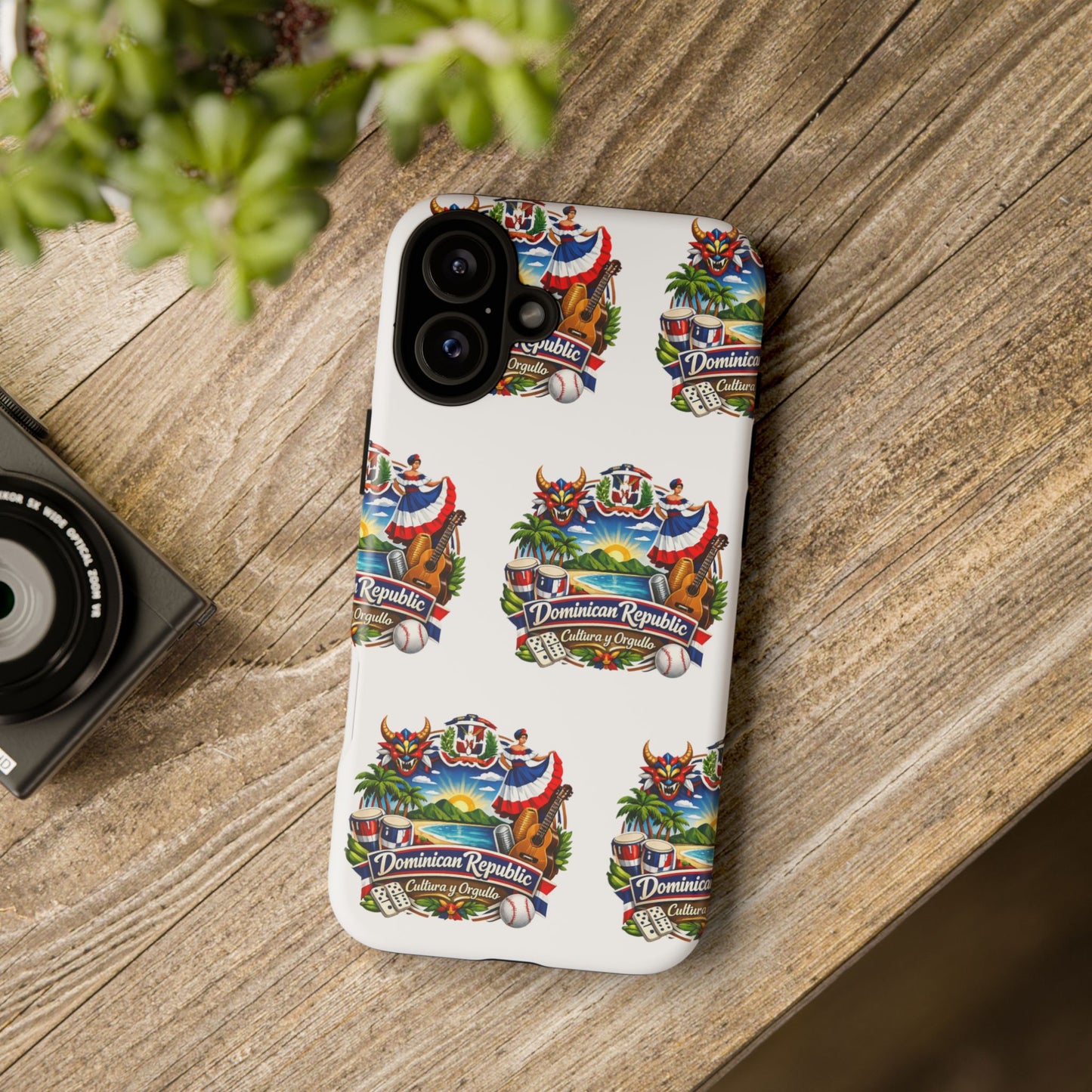 Dominican Republic Tropical Patriot Travel iPhone Cover