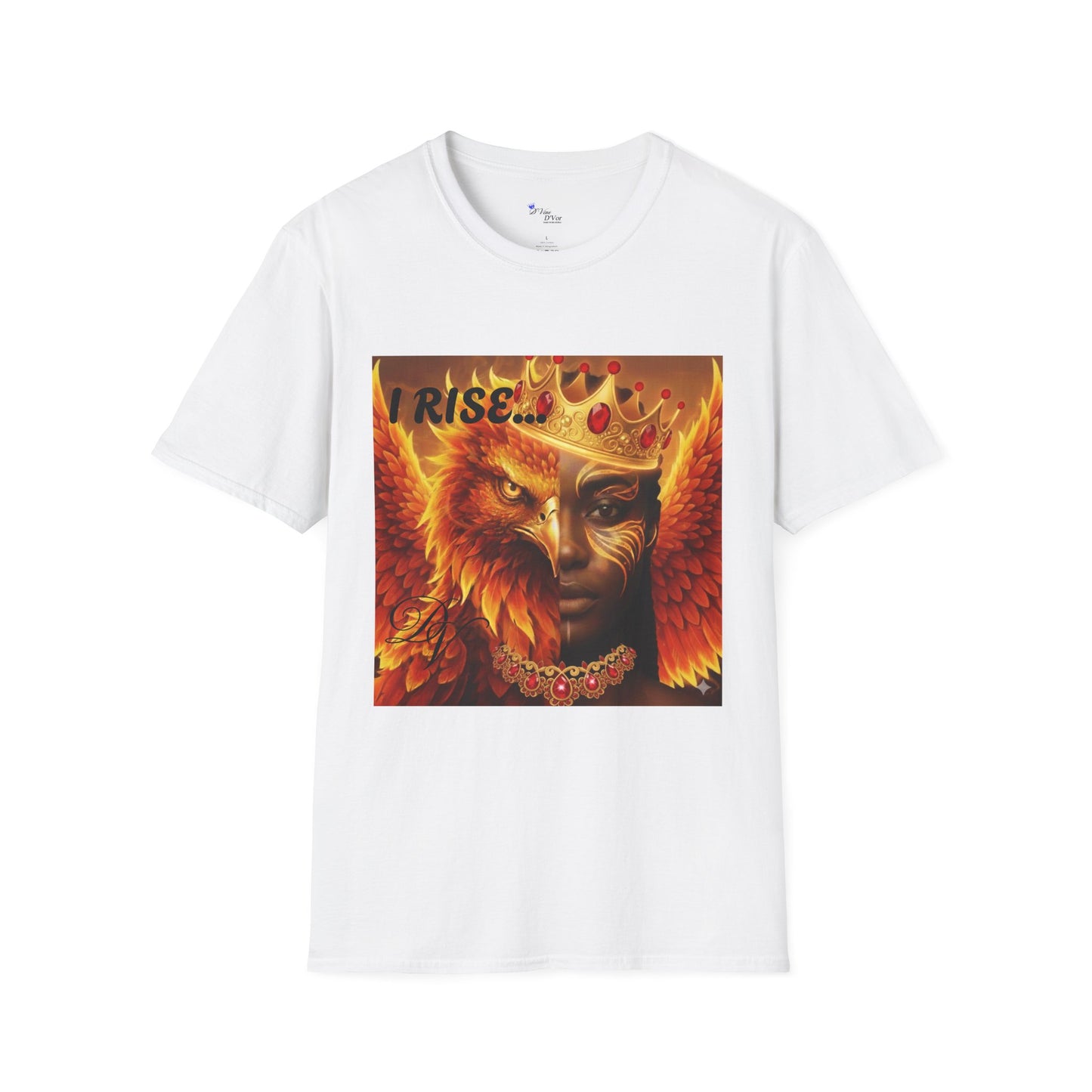 Phoenix Queen I Rise Fiery Renaissance Graphic Tee