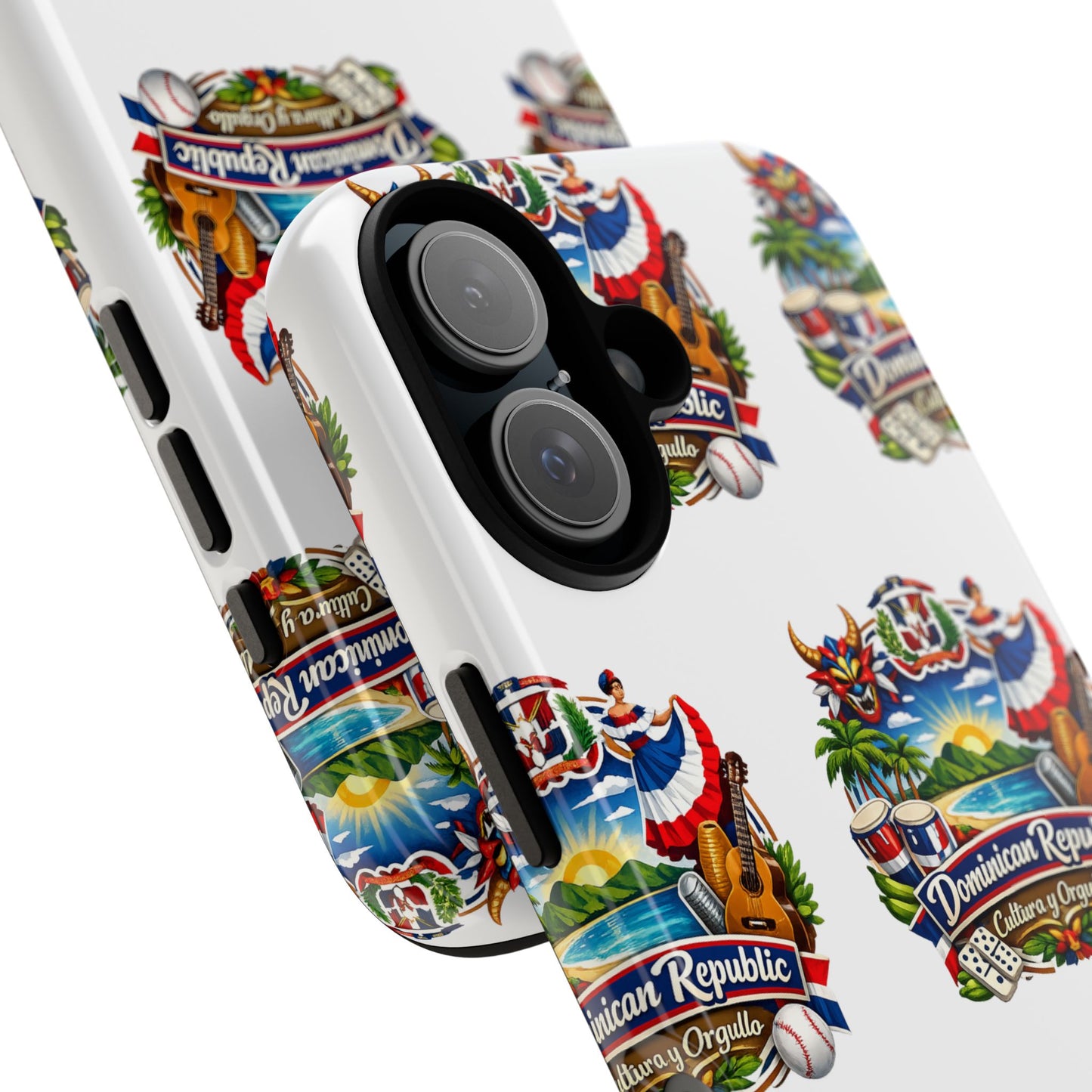Dominican Republic Tropical Patriot Travel iPhone Cover