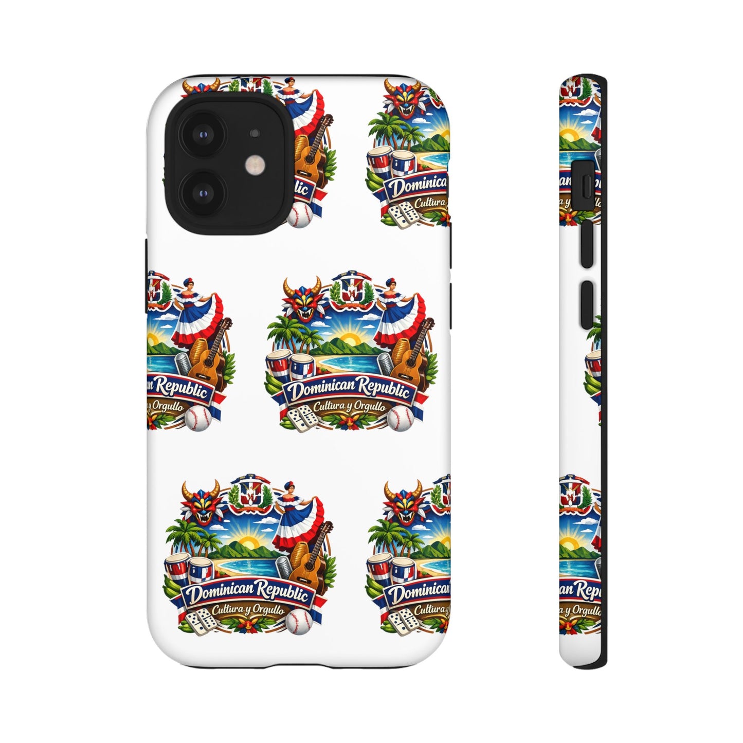 Dominican Republic Tropical Patriot Travel iPhone Cover