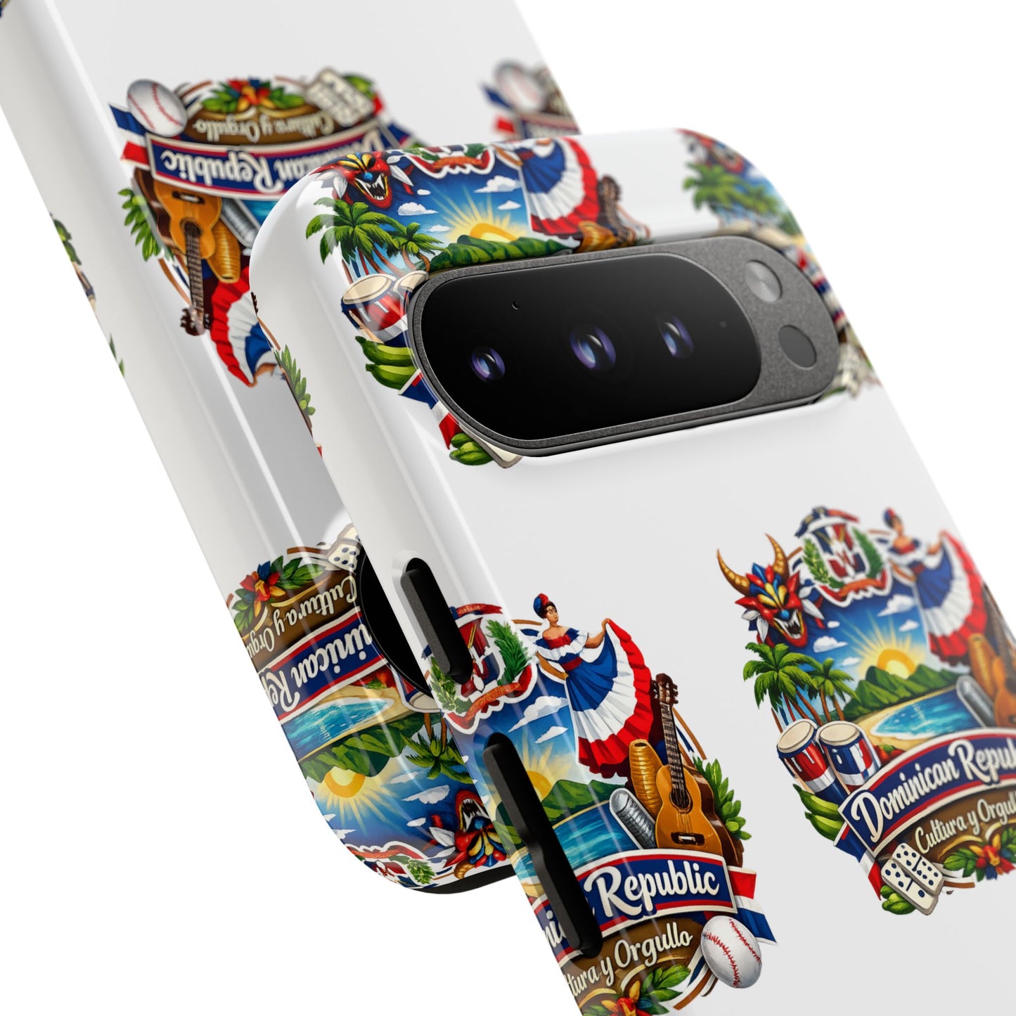 Dominican Republic Tropical Patriot Travel iPhone Cover