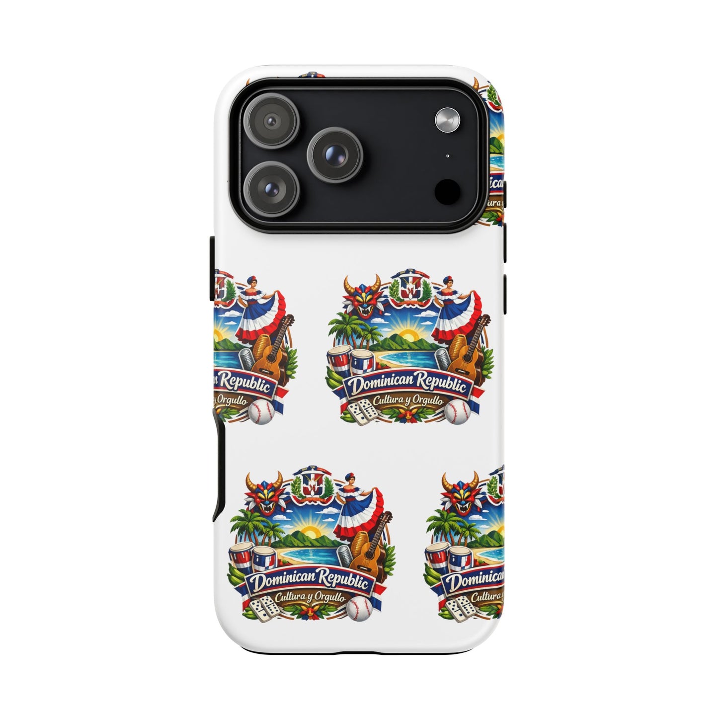 Dominican Republic Tropical Patriot Travel iPhone Cover
