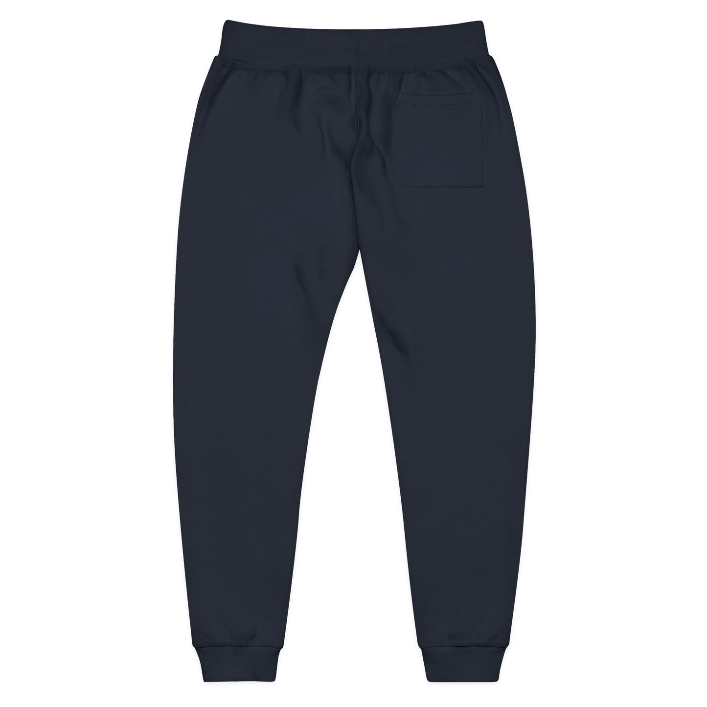 Embroidered Monogram Fleece Sweatpants — Cozy Coral Joggers