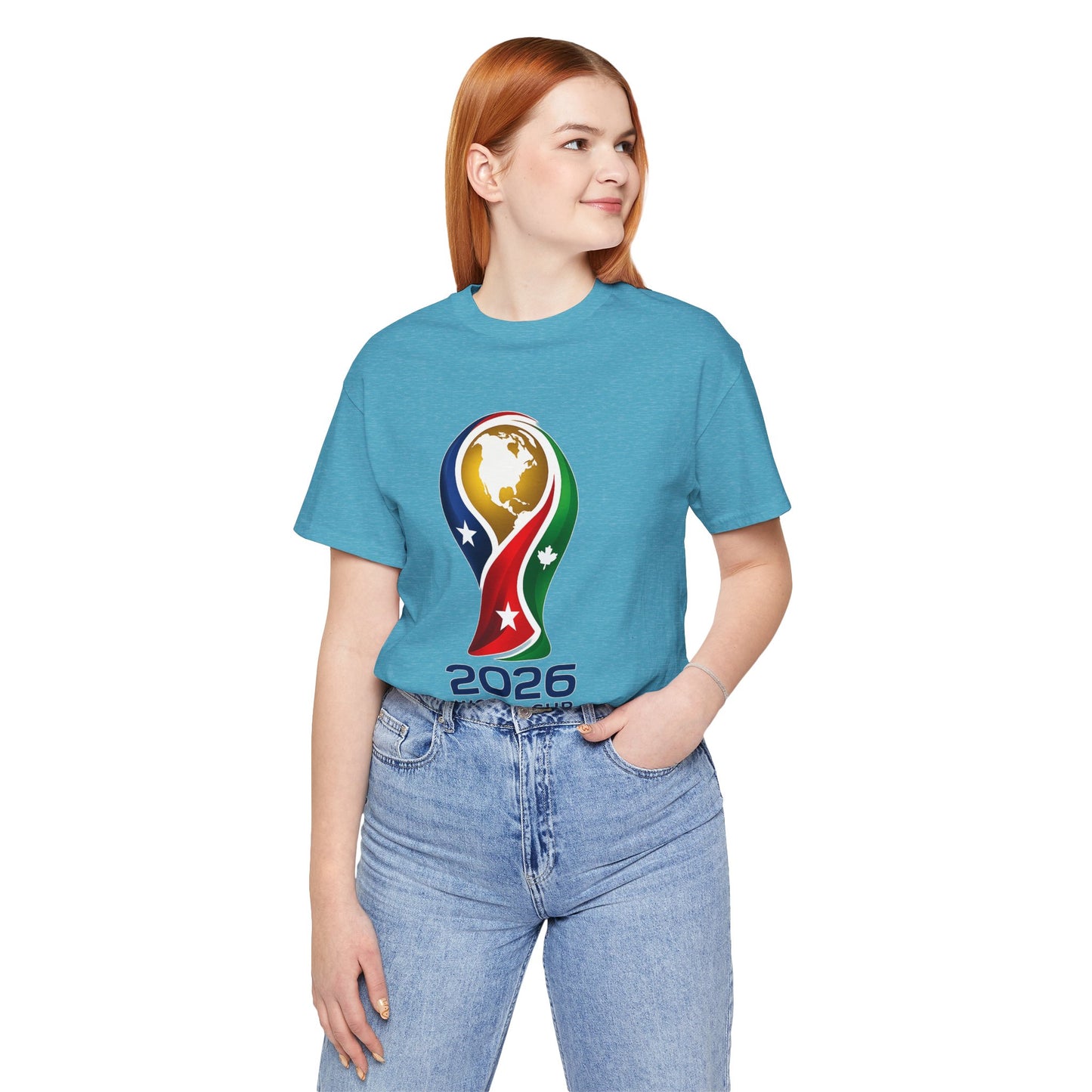 2026 World Cup Logo T‑Shirt – USA / Canada / Mexico Soccer Tee